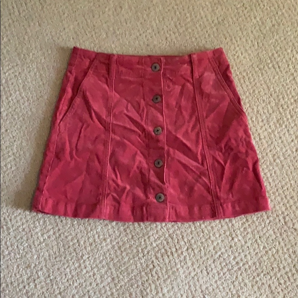 Corduroy skirt!